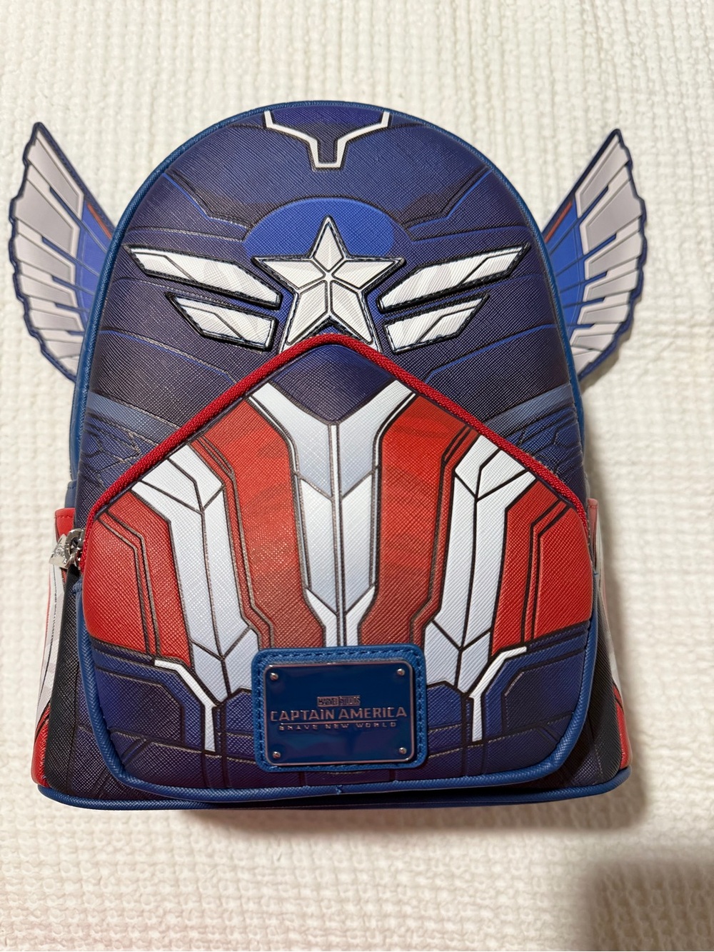 Loungefly Marvel Captain America Brave New World Mini Backpack NWT Wings